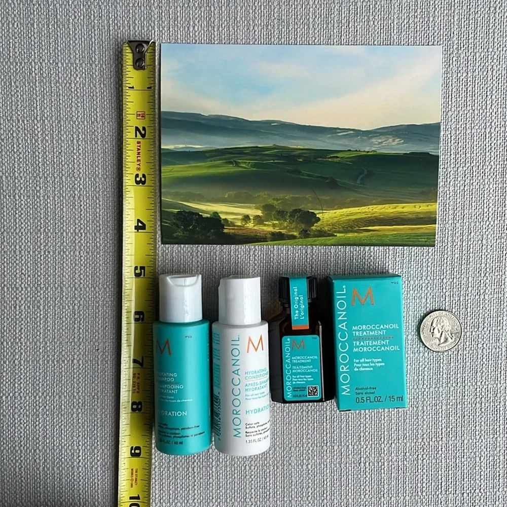 Moroccanoil mini travel bundle